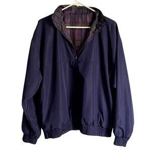 Sun Mountain Reversible Windbreaker 1/4 Zip Jacket Pullover Medium